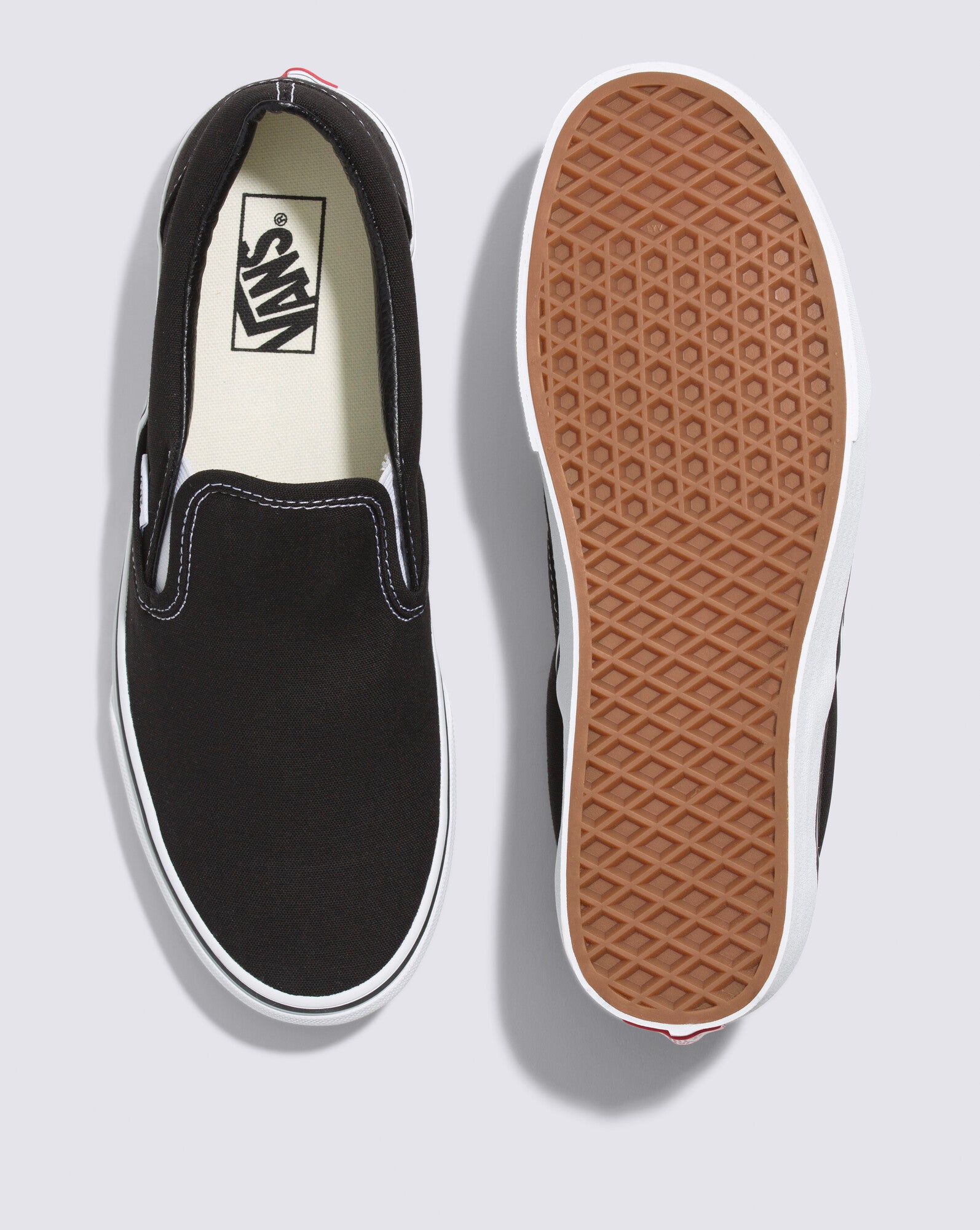 Classic Men's Black Slip-On Casual Sneakers