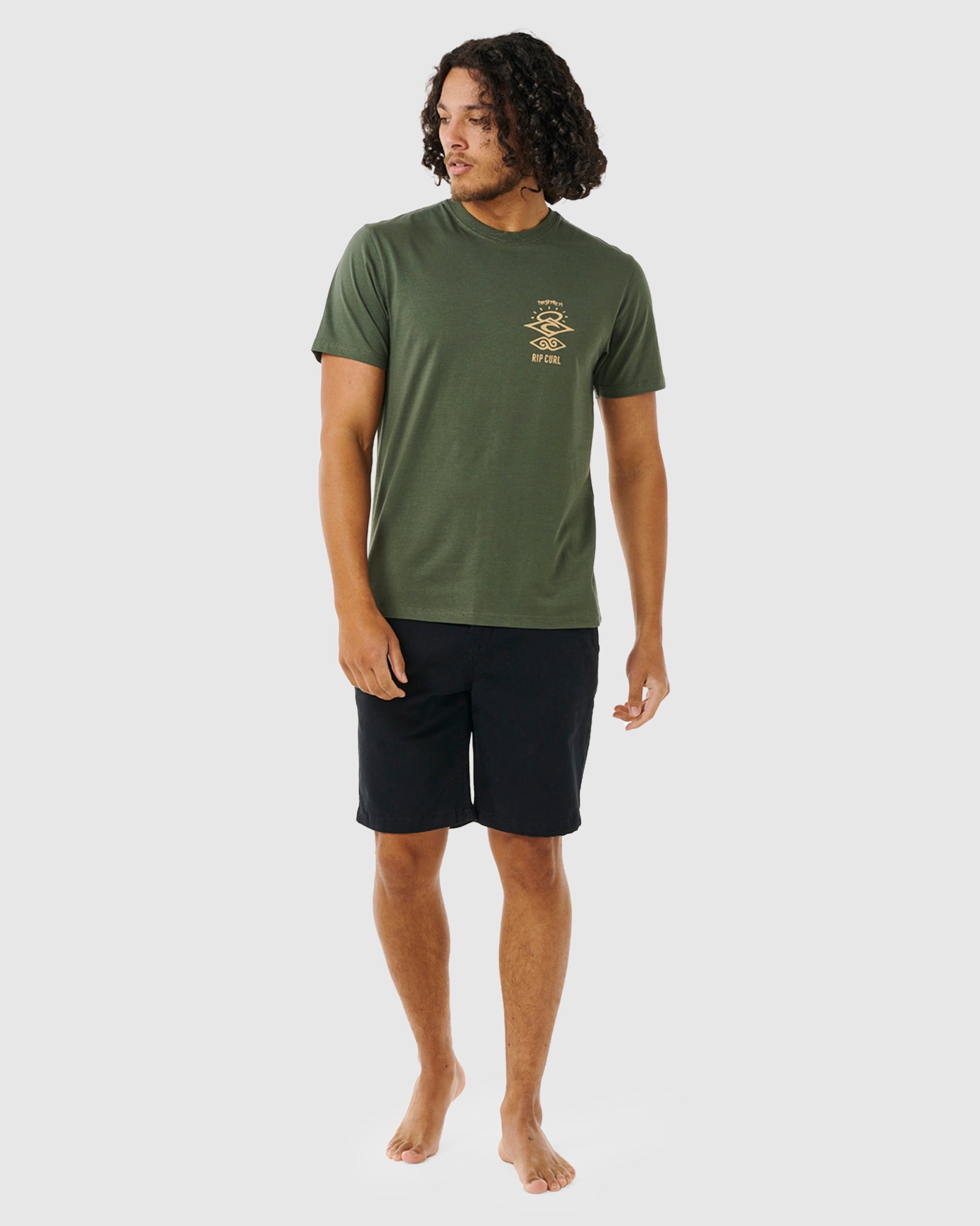 Men's Search Adventure Icon Graphic T-Shirt