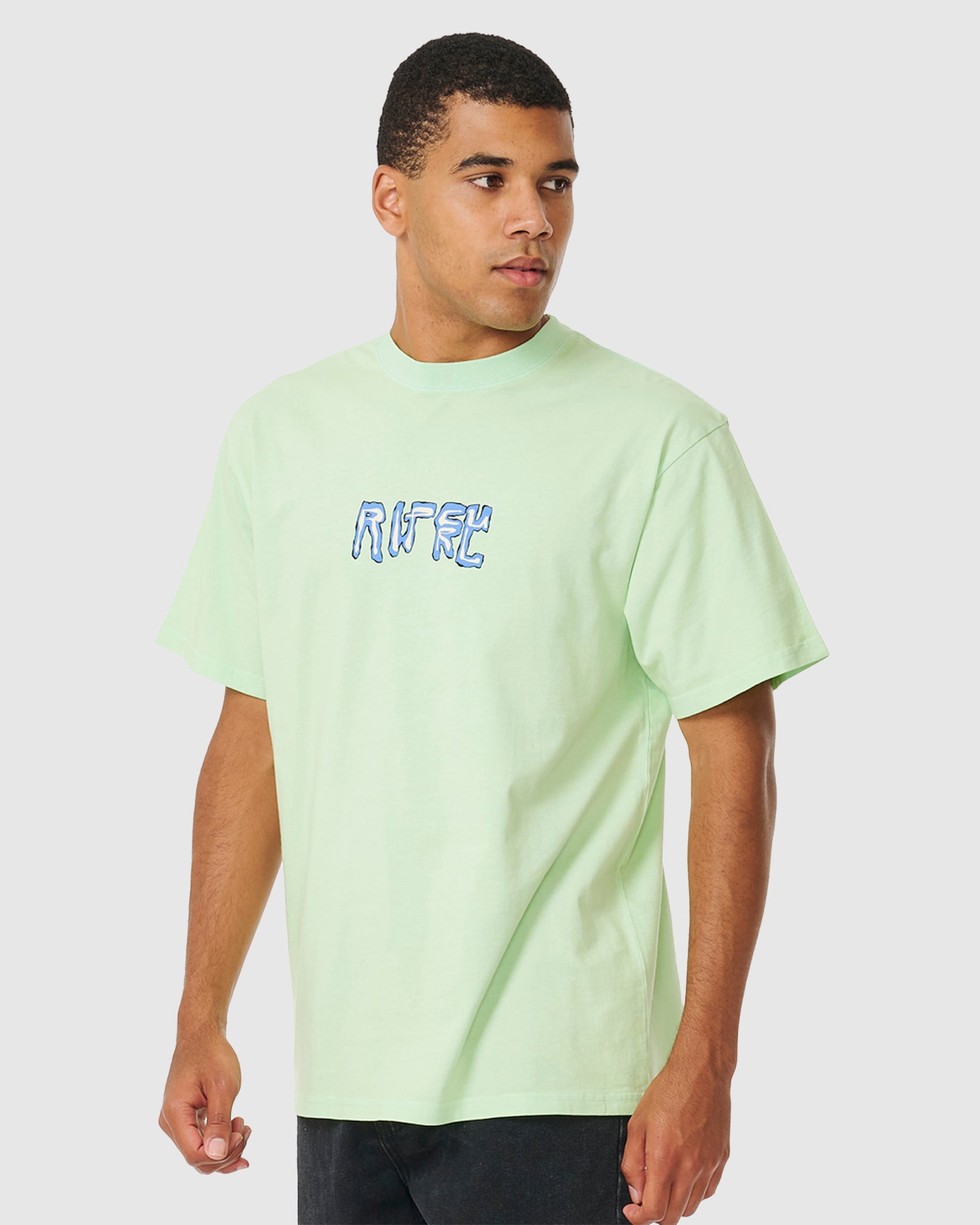 Men's Vintage Solid Rock Classic T-Shirt for Everyday Wear