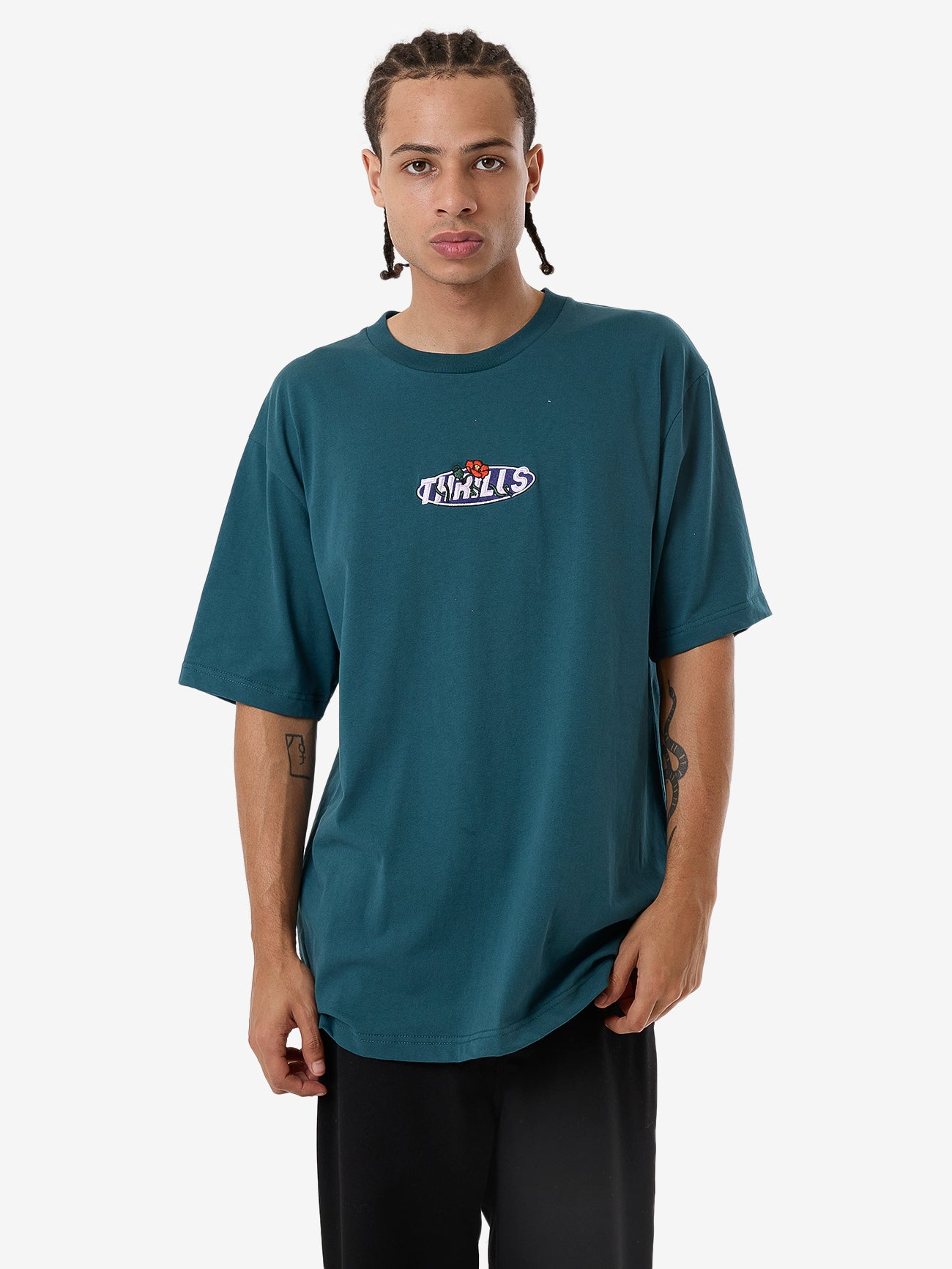 Men's Comfortable Oversized Atlantic Deep T-Shirt for a Cool Look