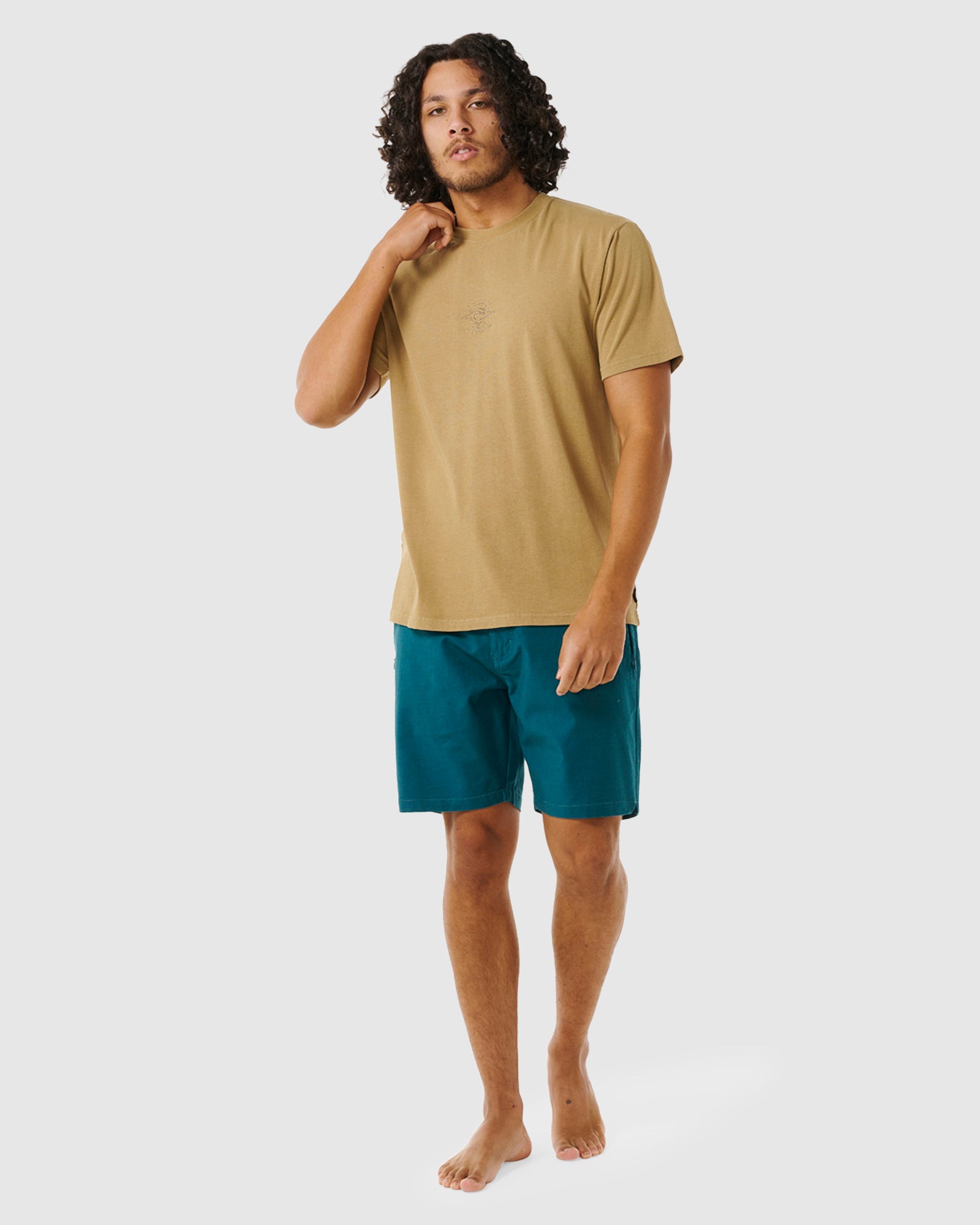 Men's Fashionable Searchers Embroidered Casual T-Shirt