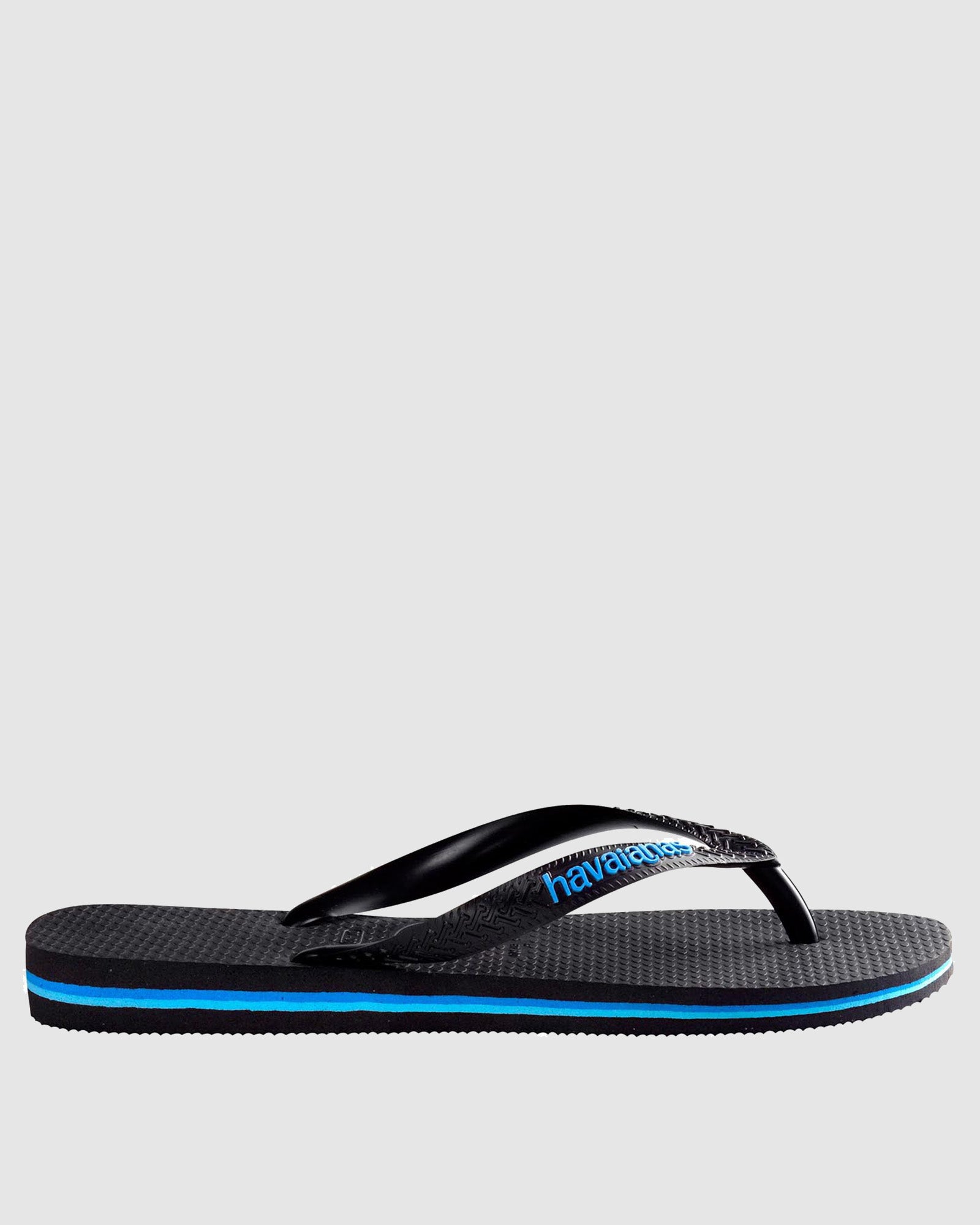 Men's Durable Rubber Thongs with Logo for Everyday Wear