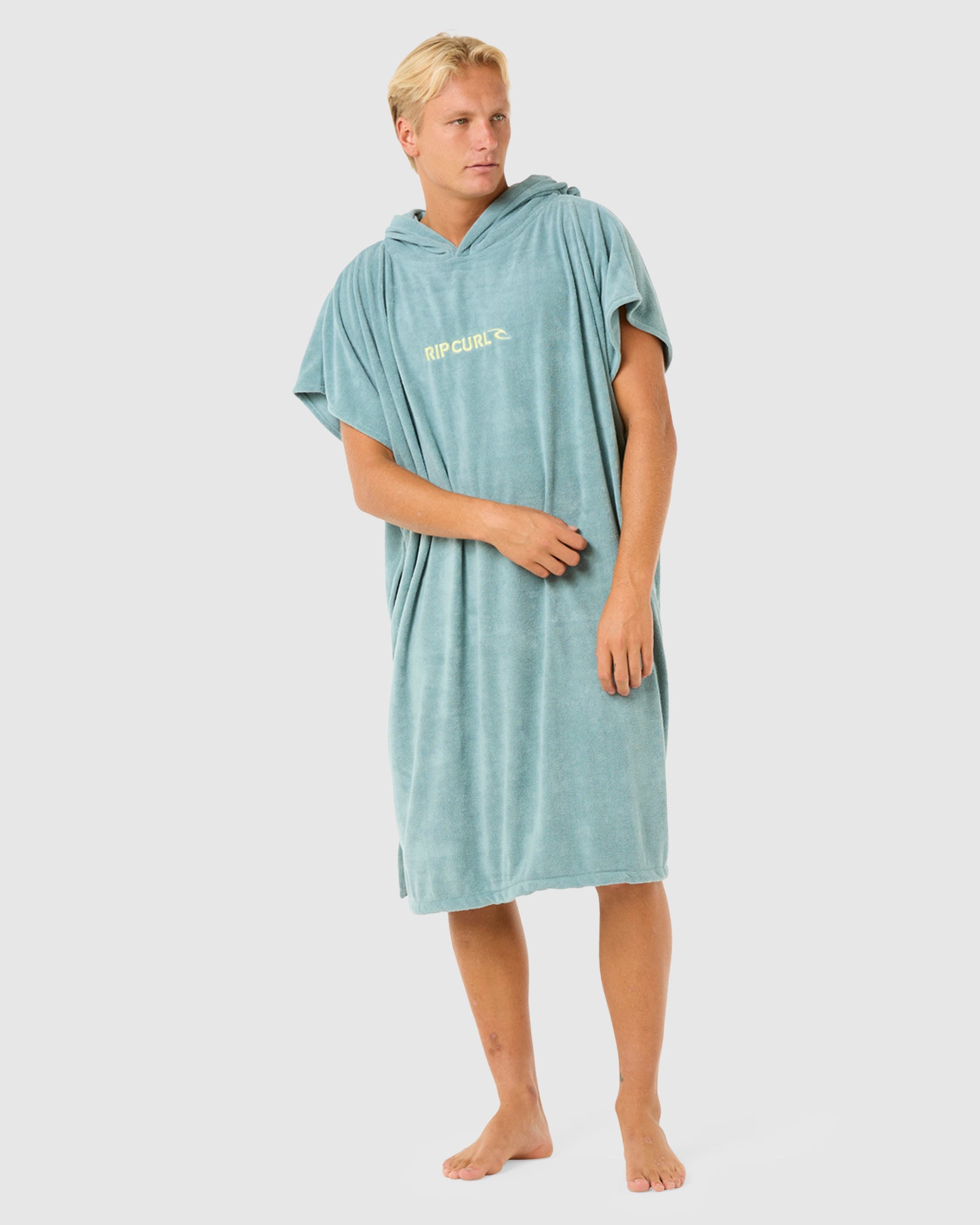 Men's Stylish Branded Hooded Towel with Sleeves