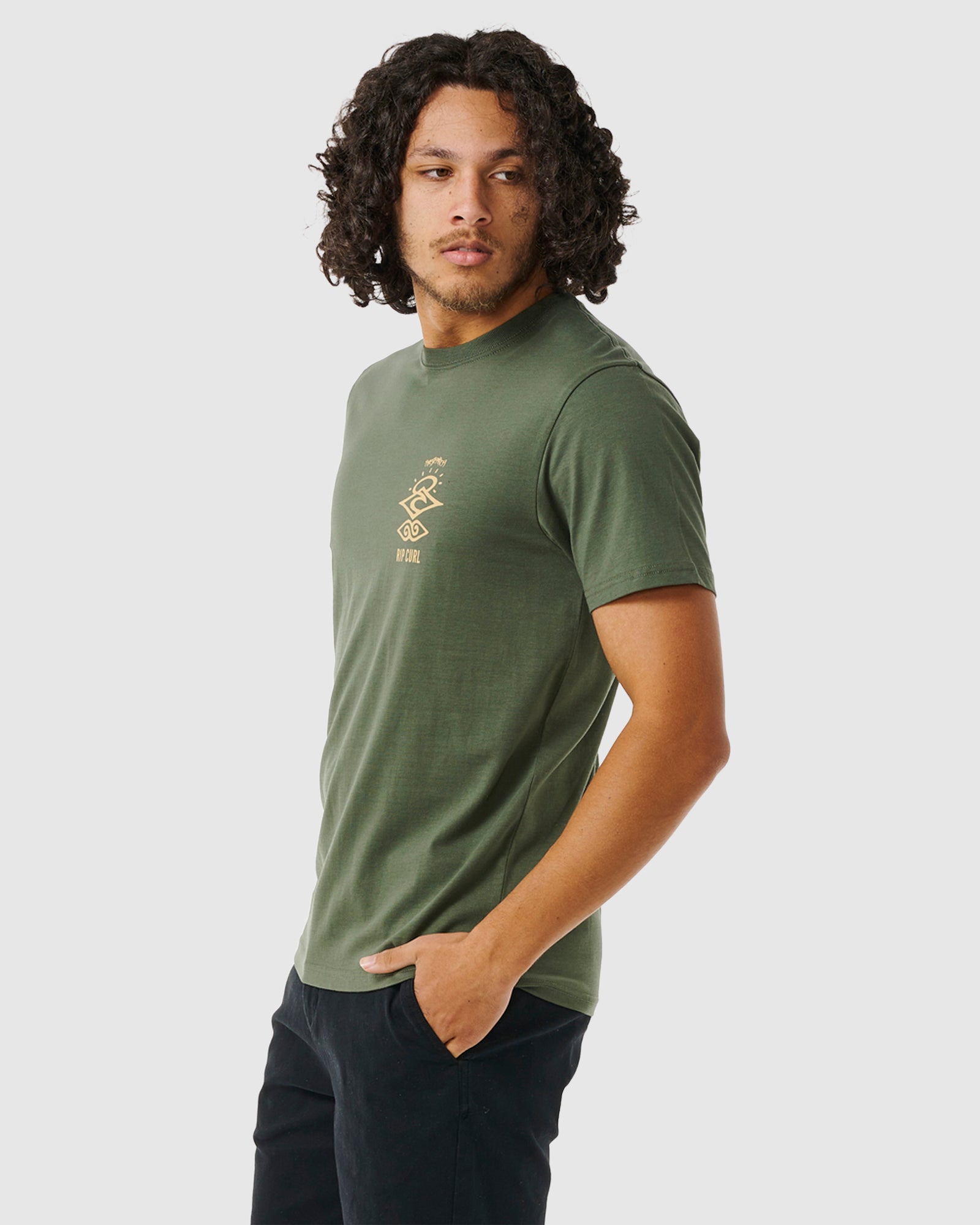 Men's Search Adventure Icon Graphic T-Shirt
