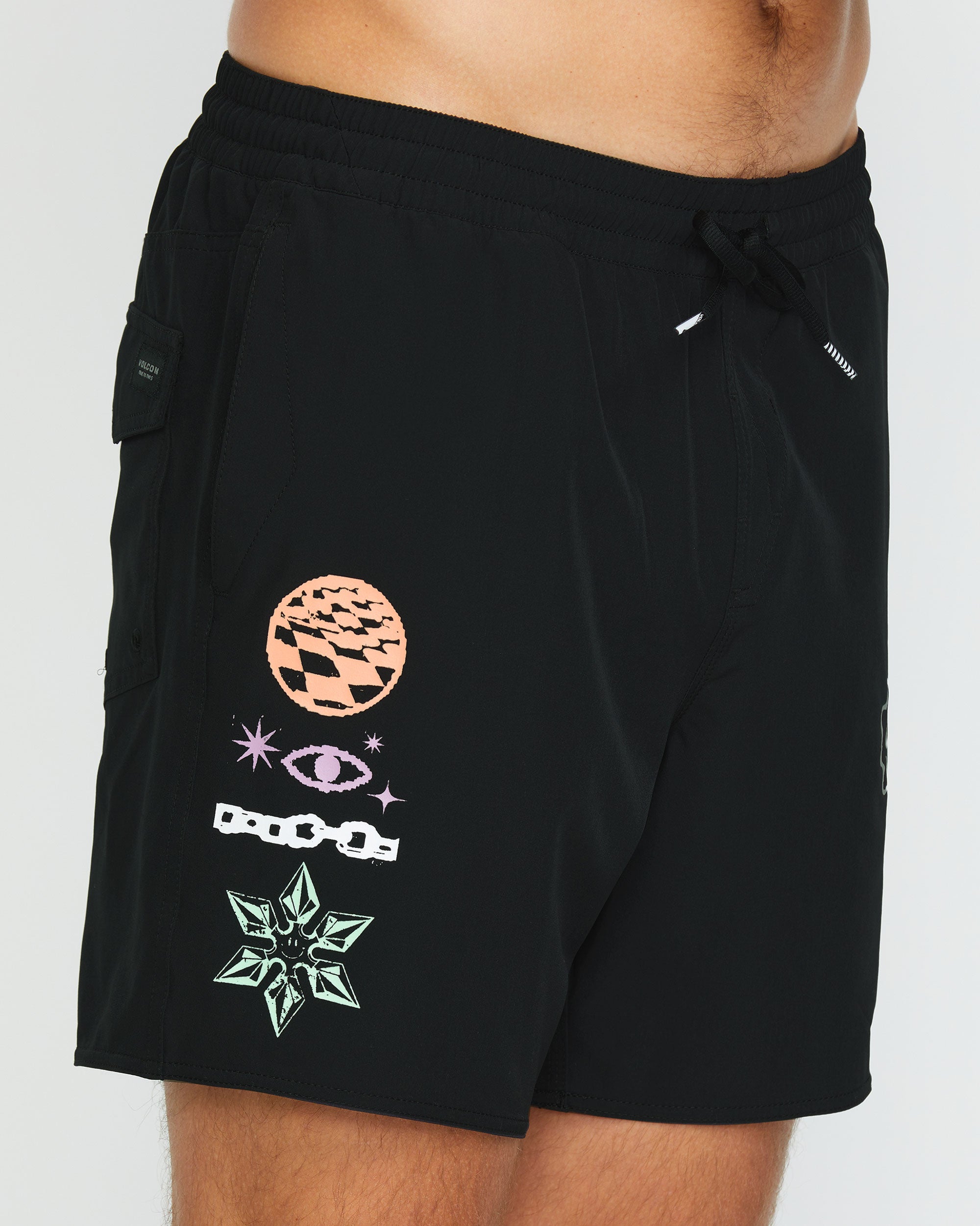 Men's Stylish Filip Rygalski Boardshorts with 7' Inseam