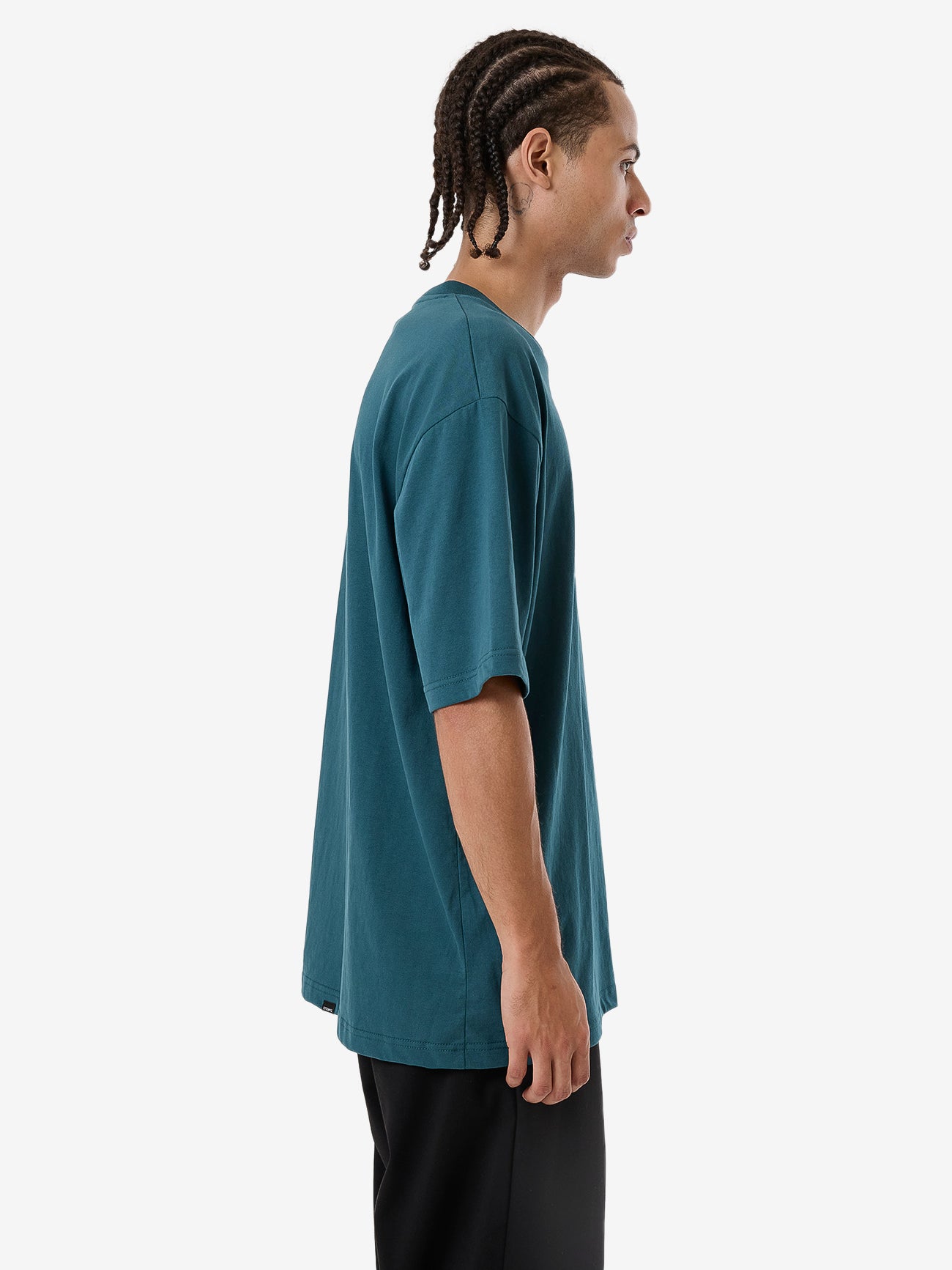 Men's Comfortable Oversized Atlantic Deep T-Shirt for a Cool Look