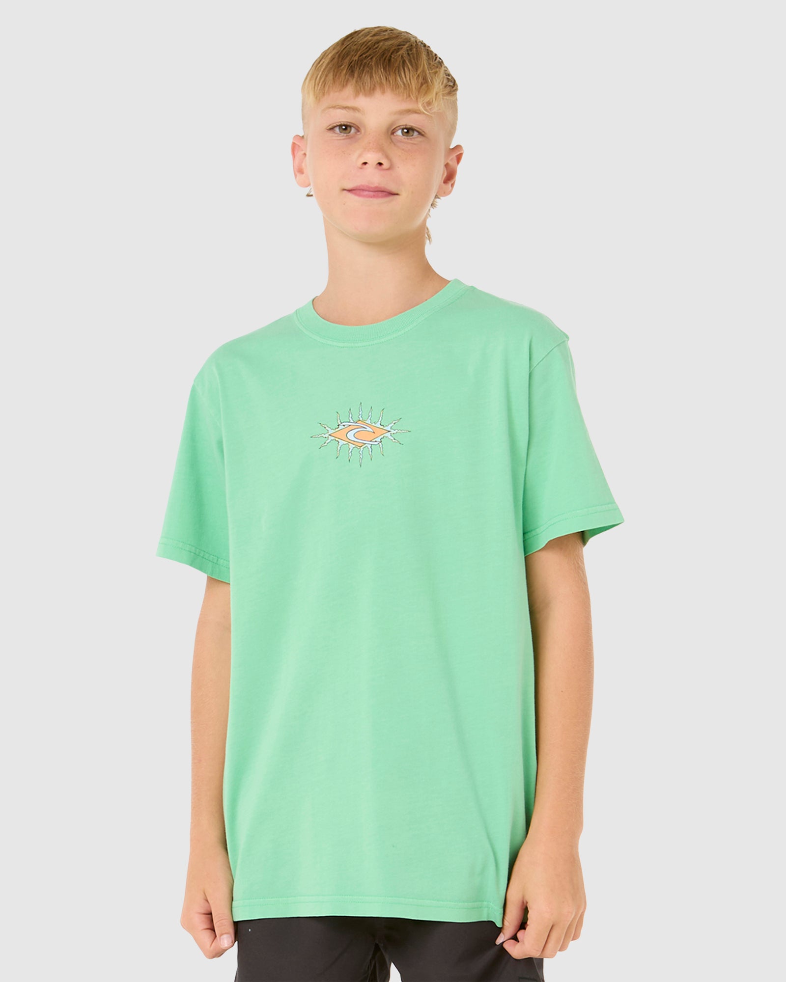 Boys' Casual Raw Energy Skull Graphic T-Shirt for Ages 8 - 16