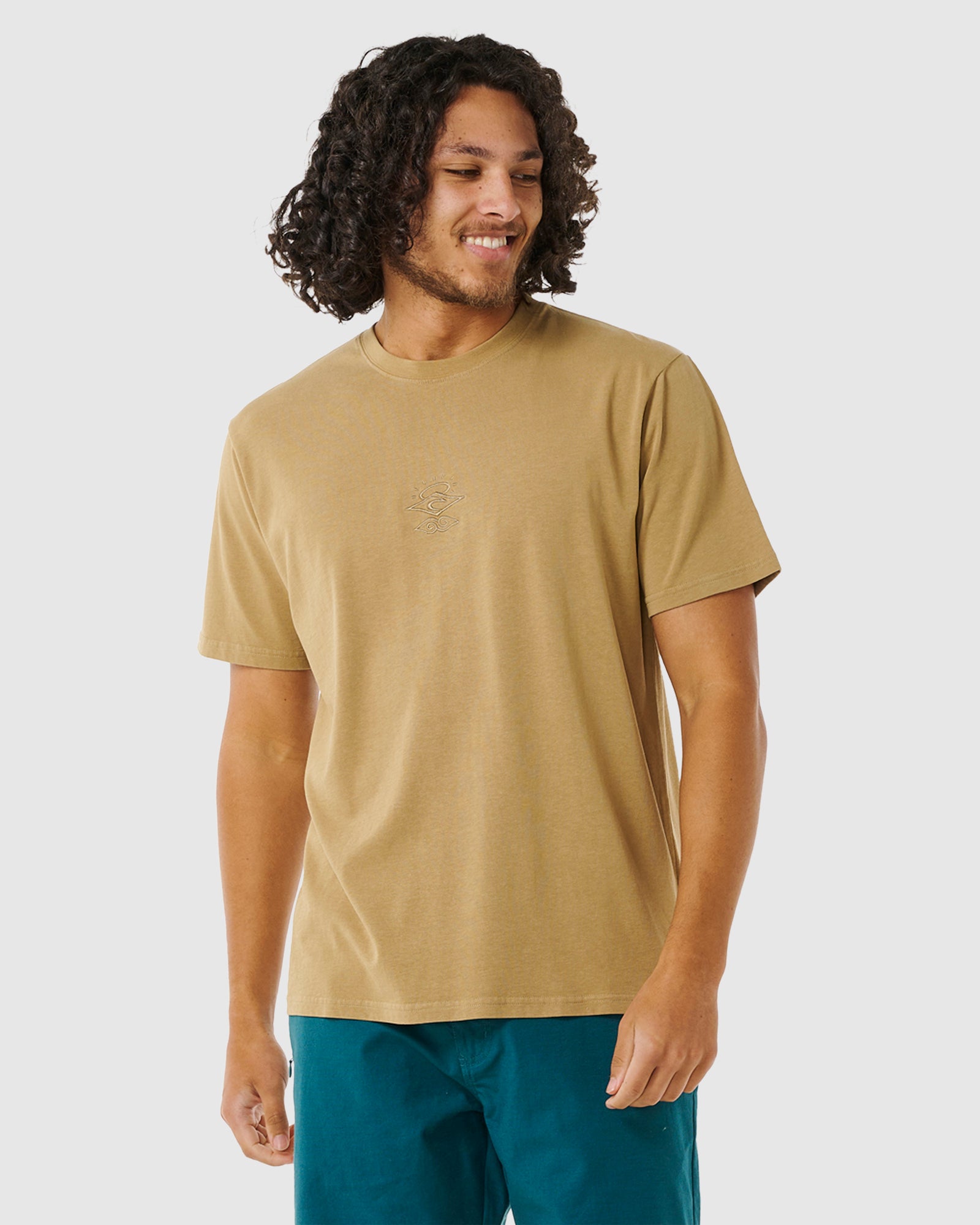 Men's Fashionable Searchers Embroidered Casual T-Shirt