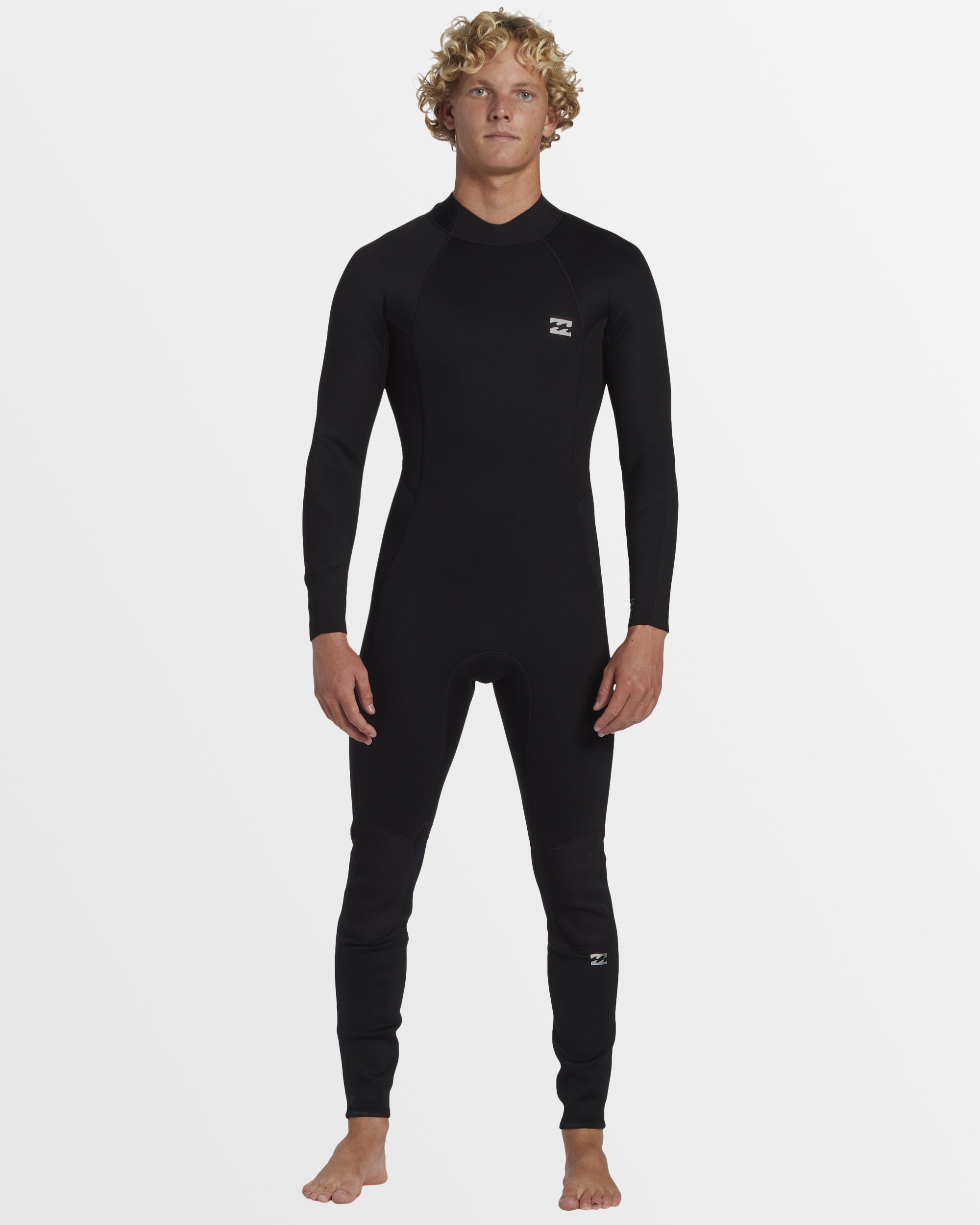 Men's 3/2mm Foil Back Zip Surfing Wetsuit for High - Performance Surfing Sessions