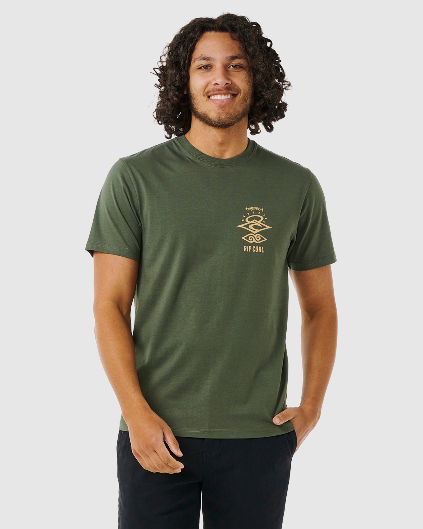 Men's Search Adventure Icon Graphic T-Shirt