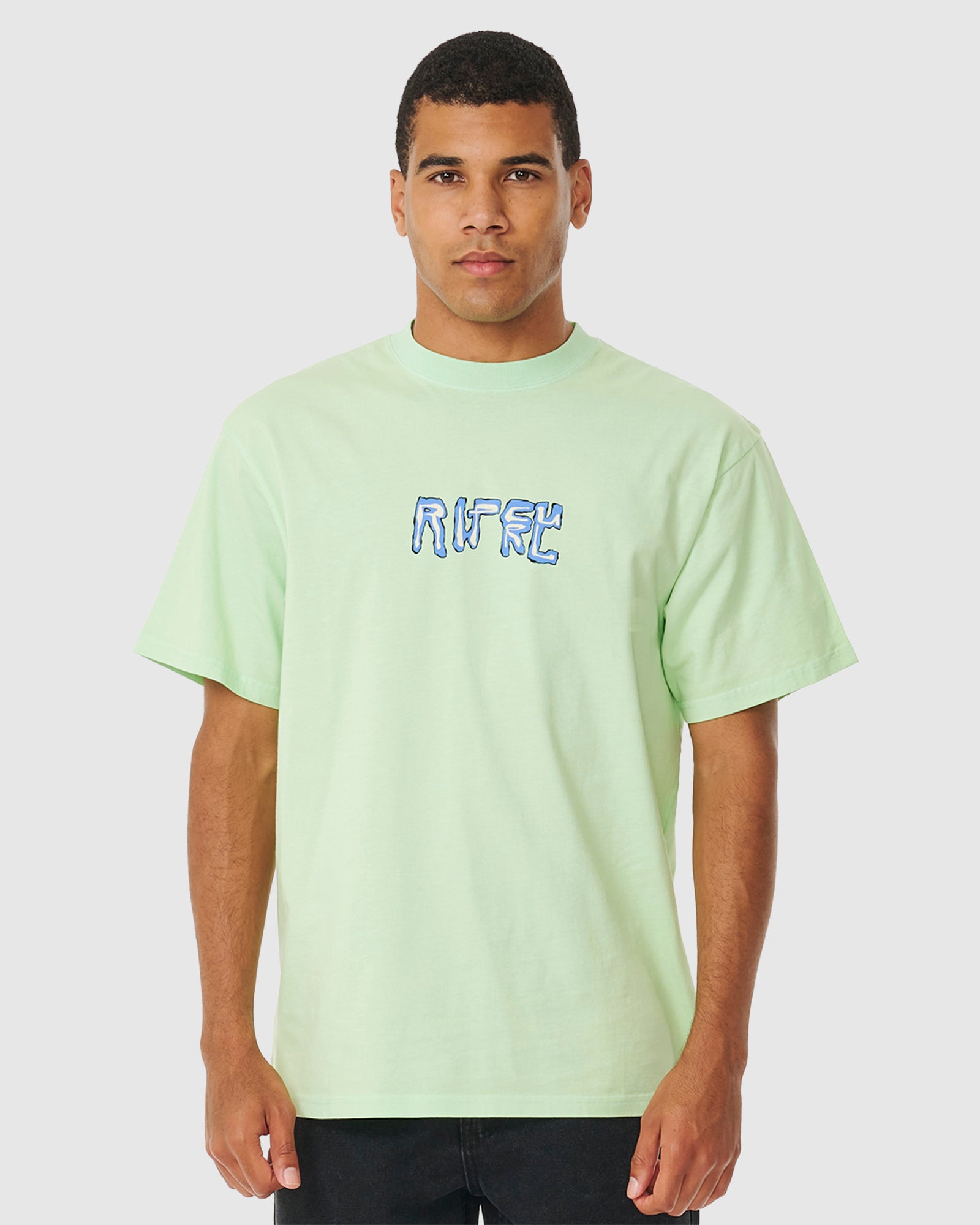Men's Vintage Solid Rock Classic T-Shirt for Everyday Wear