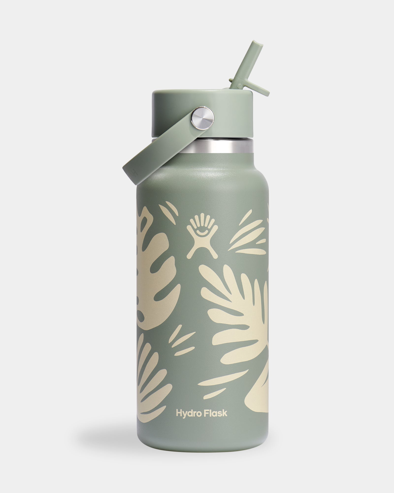 32 OZ. (946ML) Hydro Flask Wide Mouth Bottle with Flexible Straw Cap