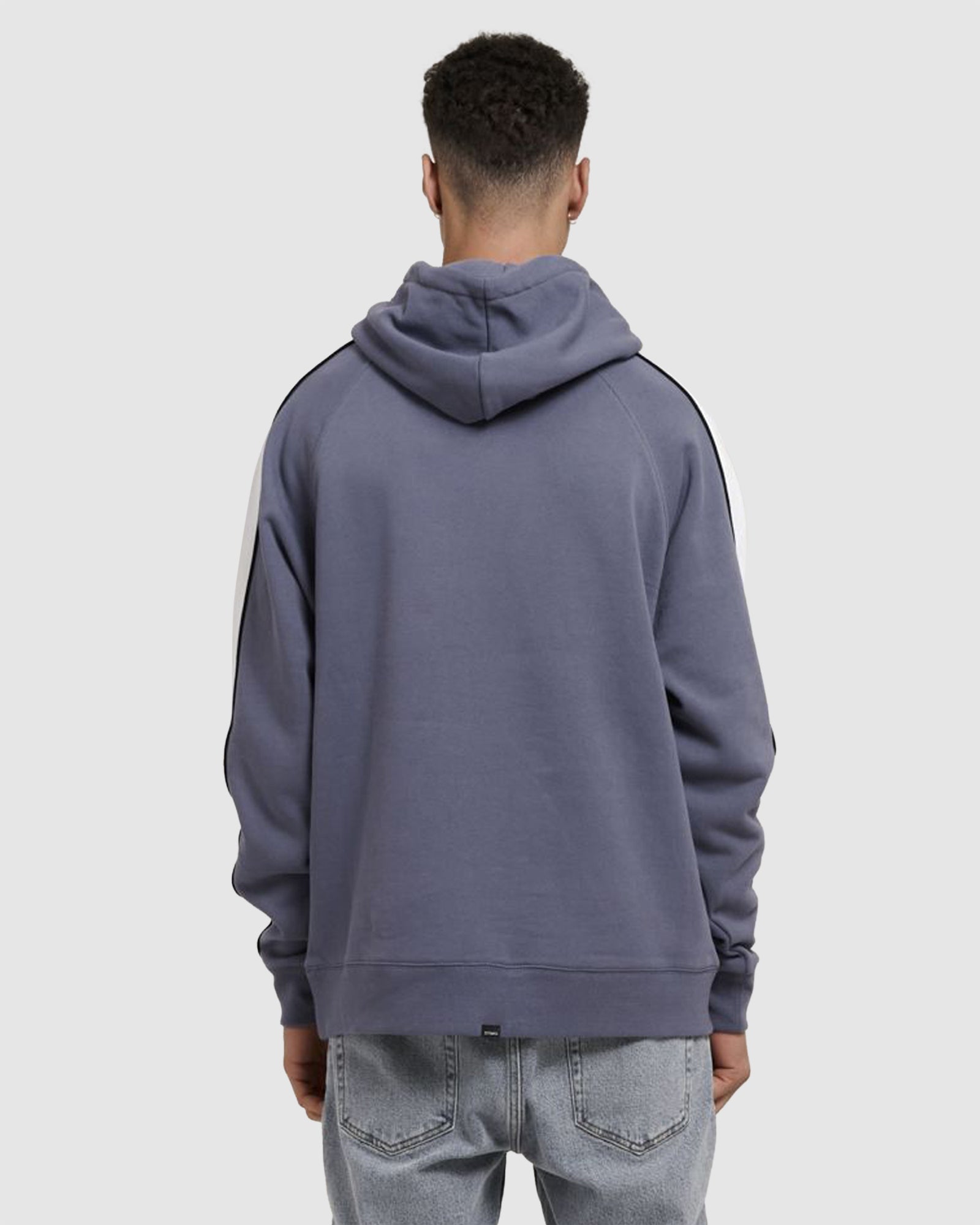 Men's Fashionable League Of Their Own Raglan Paneled Hooded Sweatshirt