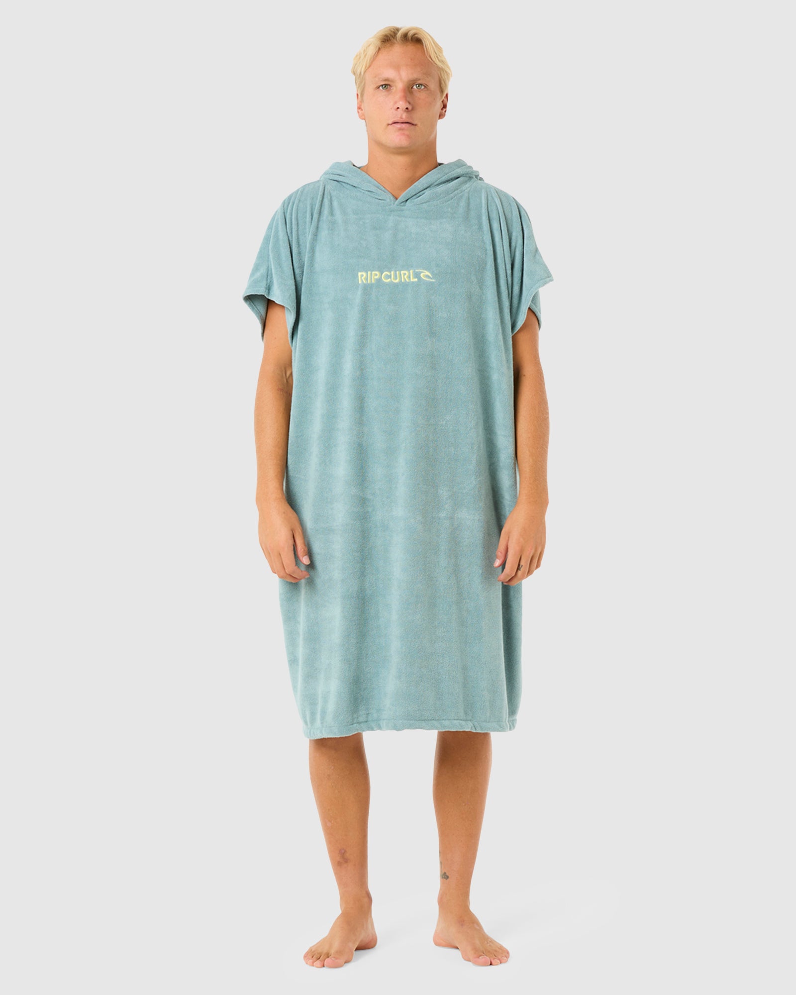 Men's Stylish Branded Hooded Towel with Sleeves
