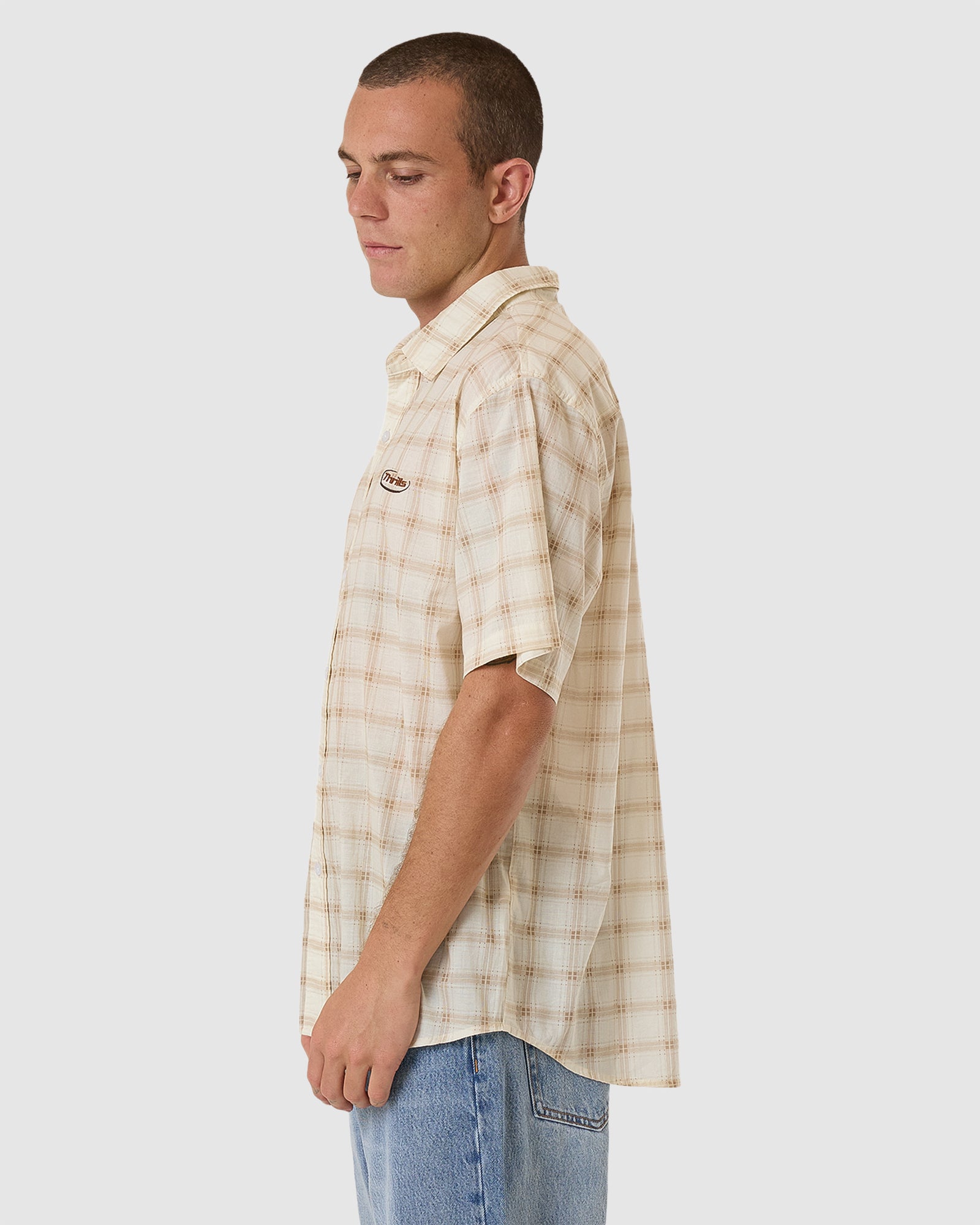 Men's Pharmaceutical Style Short Sleeve Summer Casual Shirt