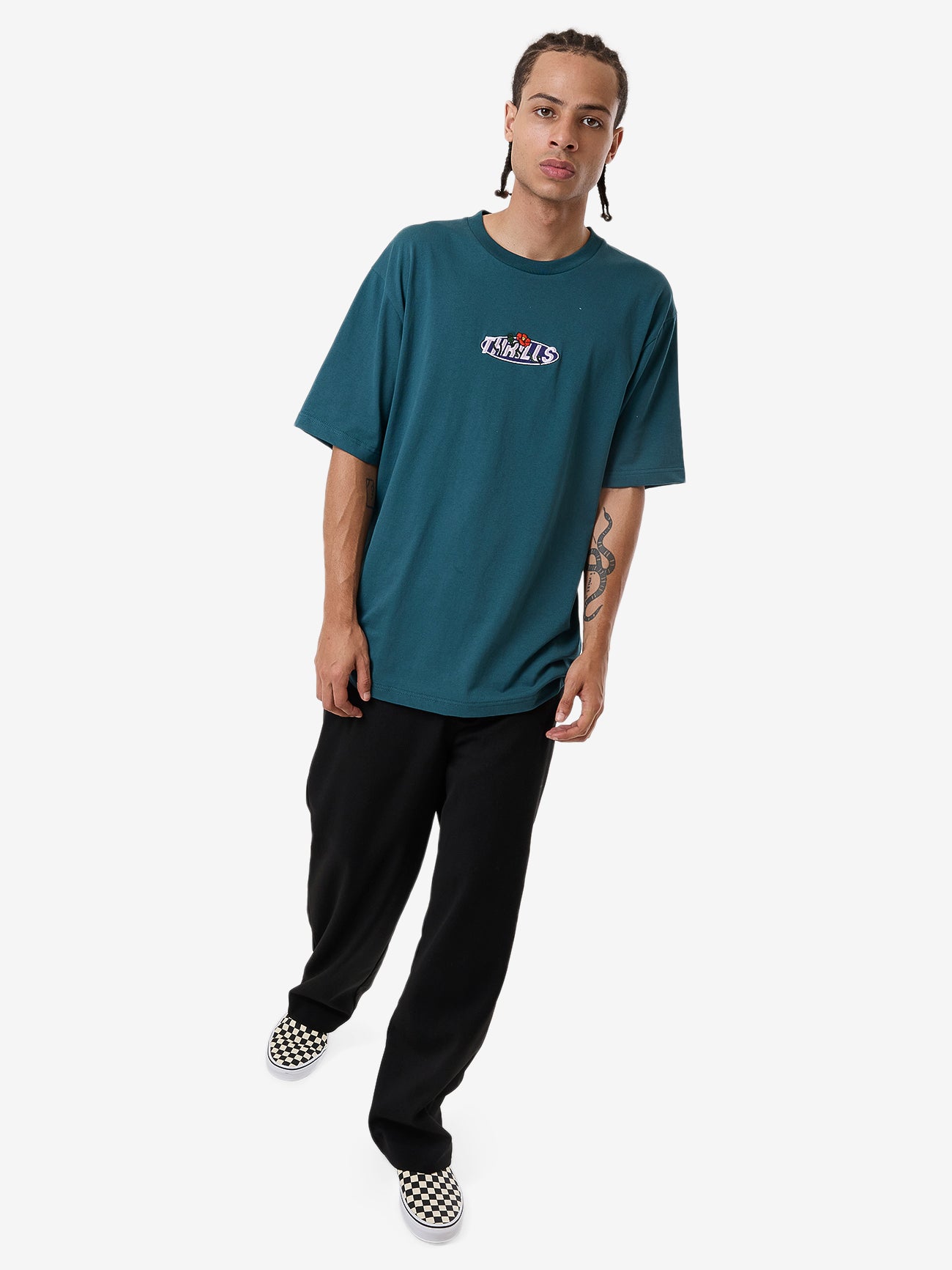 Men's Comfortable Oversized Atlantic Deep T-Shirt for a Cool Look