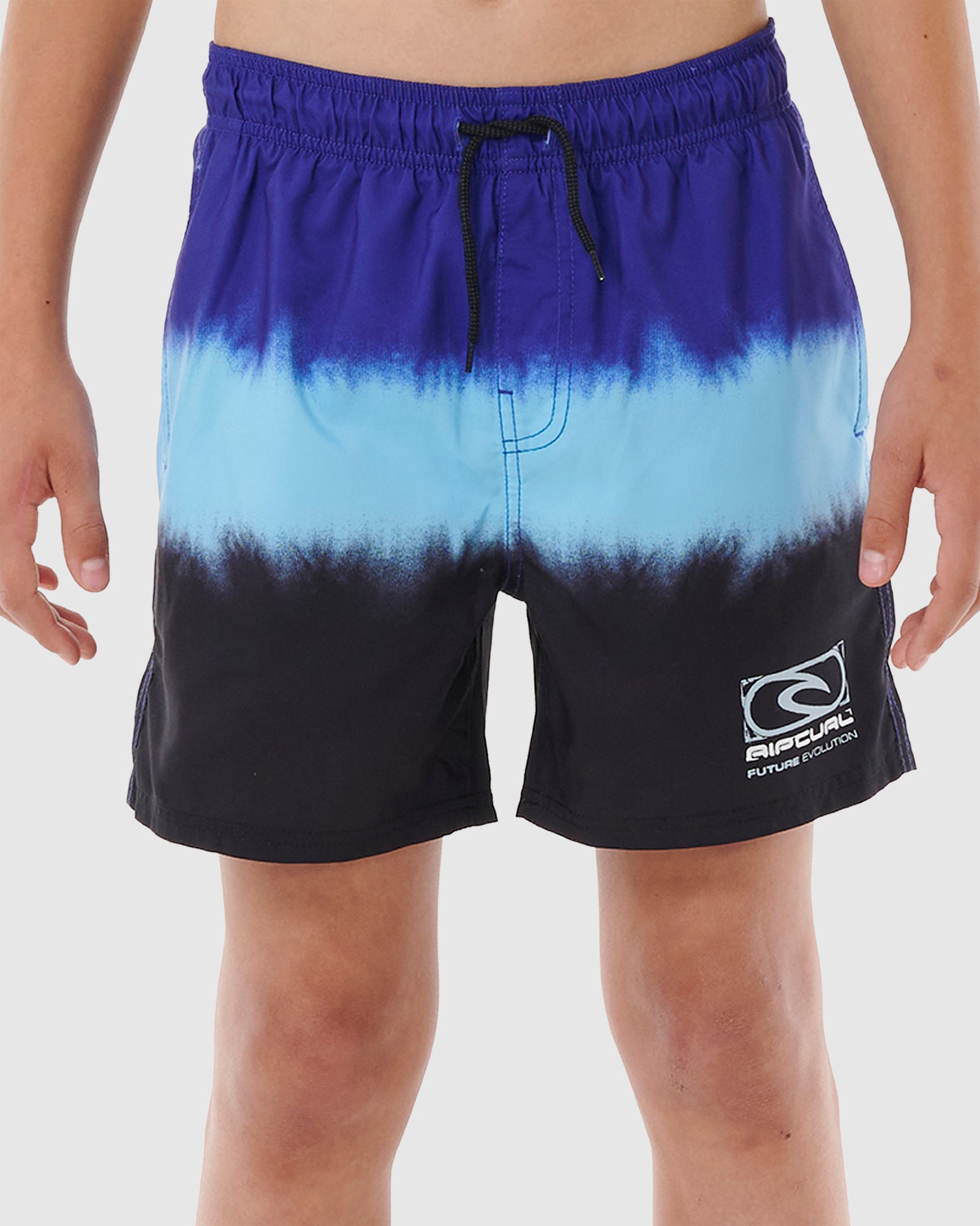 High - Performance Evolution Dip Volley Boardshorts for Boys Aged 8 to 16